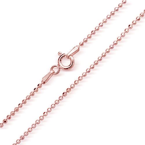 14KT Rose Gold Bead Chain