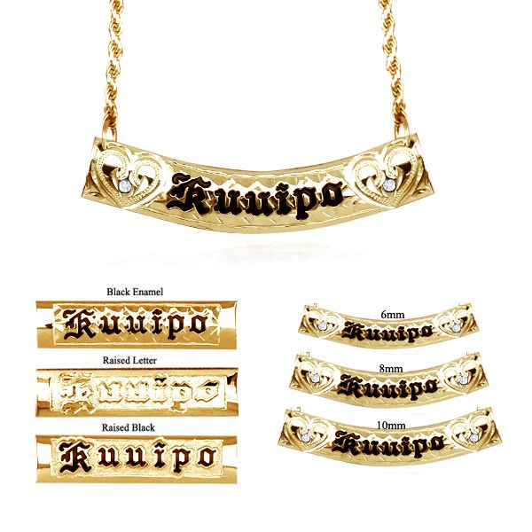 14K Yellow Gold Custom Hawaiian 