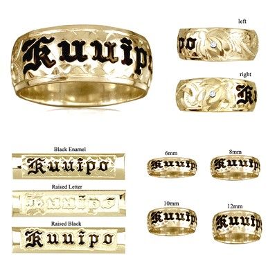 14K Yellow Gold Custom Hawaiian Ring with Diamond Turtles
