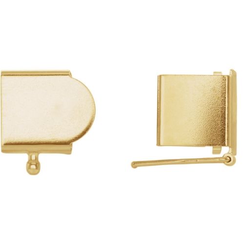Adding 14KT Gold Box Clasp