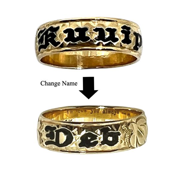 Change Black Enamel Name Service