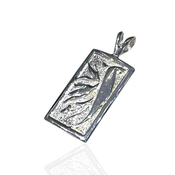 Sterling Silver Bird of Paradise Pendant