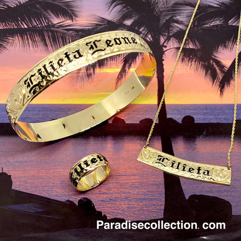 Personalized Hawaiian Heirloom Jewelry